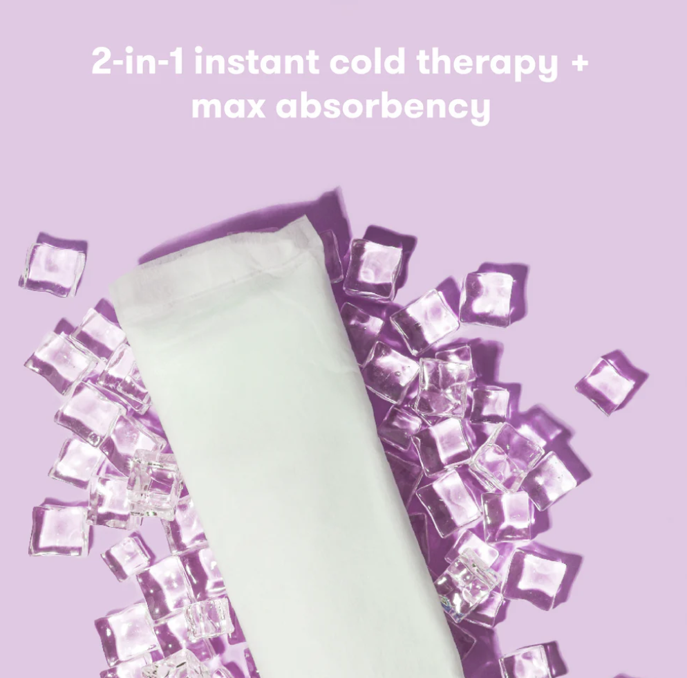 Frida Mom 2-in-1 Postpartum Pads Absorbent Perineal Ice Maxi Pads