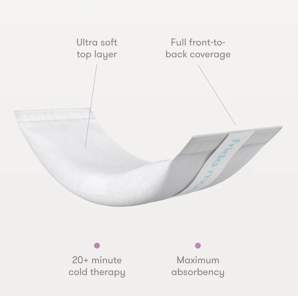 Frida Mom 2-in-1 Postpartum Pads Absorbent Perineal Ice Maxi Pads