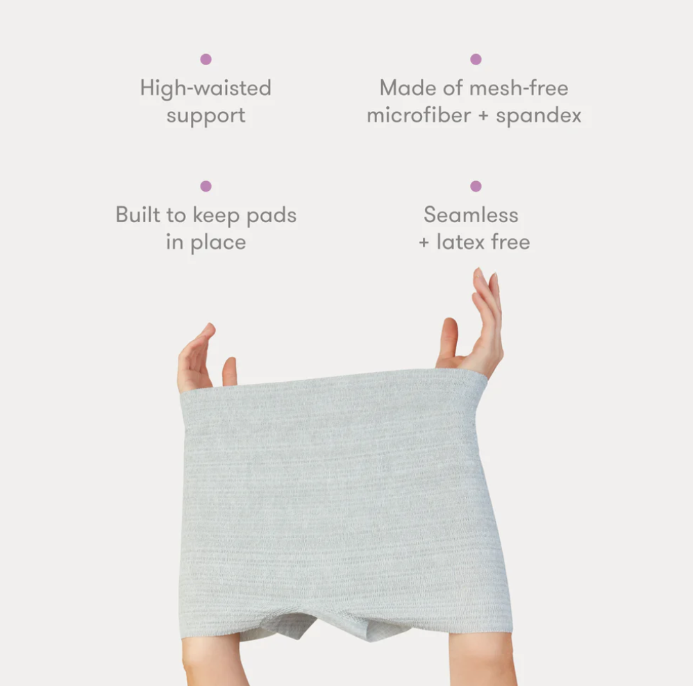 Frida Mom Postpartum Underwear, Disposable Boyshort underwear