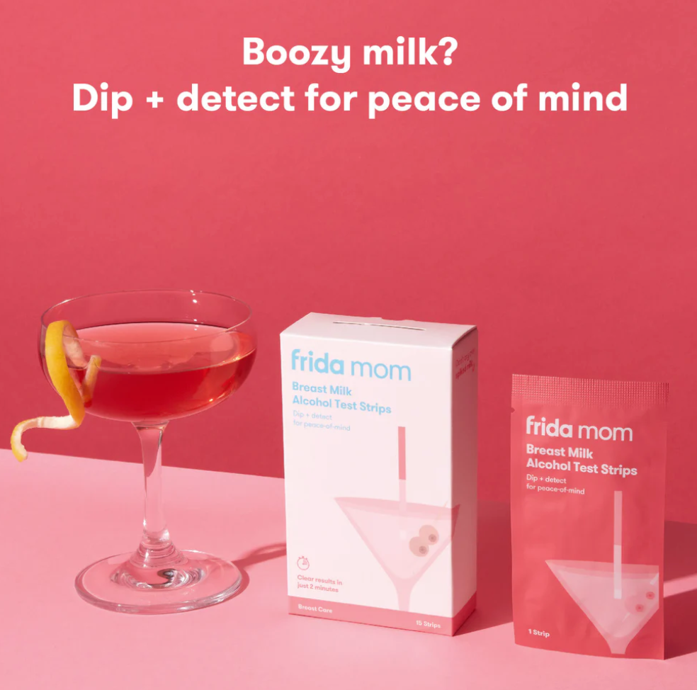 Frida Mom 15ct Breastmilk Alcohol Test Strips