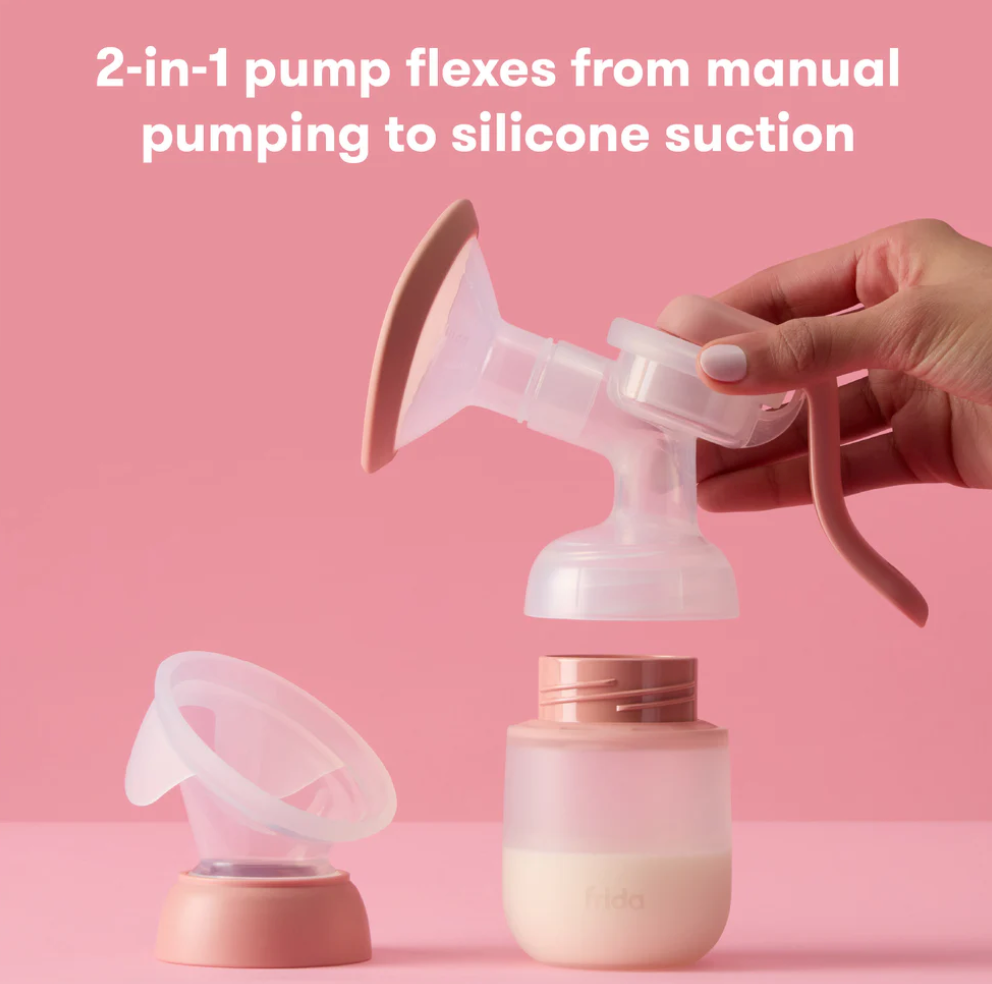 Frida Mom 2-in-1 Manual Breast Pump