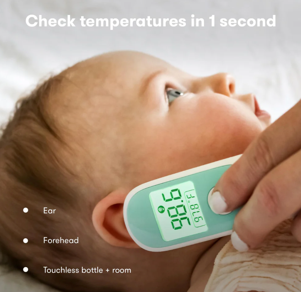 Frida Baby Thermometer 3-in-1 Ear, Forehead + Touchless