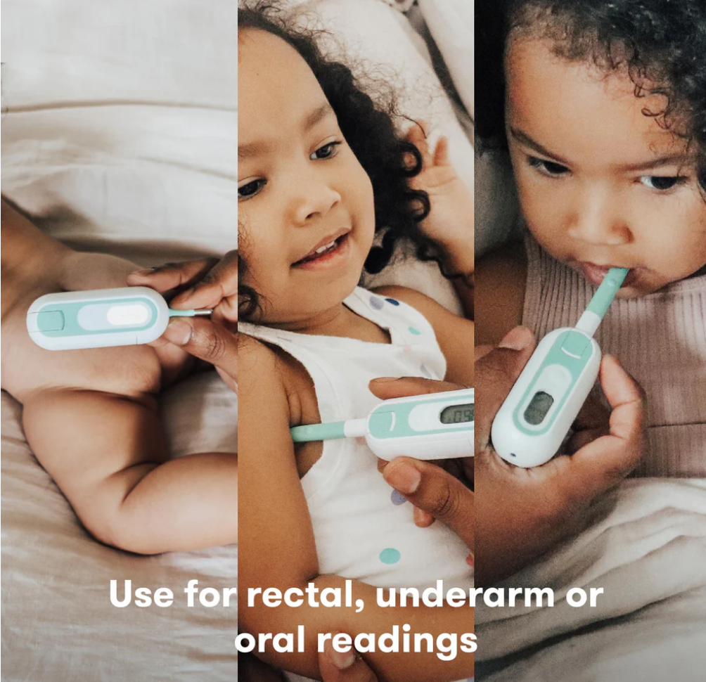 Frida Baby 3-in-1 Rectal, Underarm & Oral Thermometer
