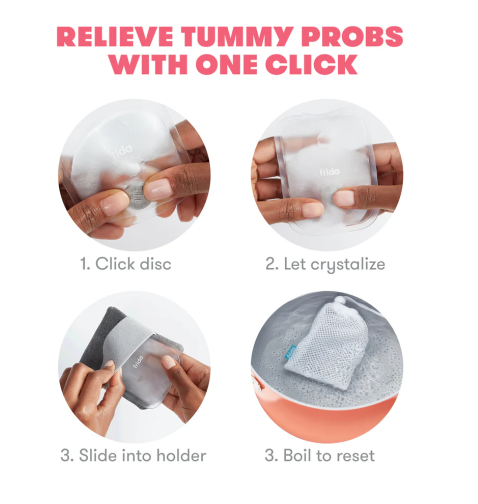 Frida Baby Gas + Colic Heating Pad for Natural Belly Relief