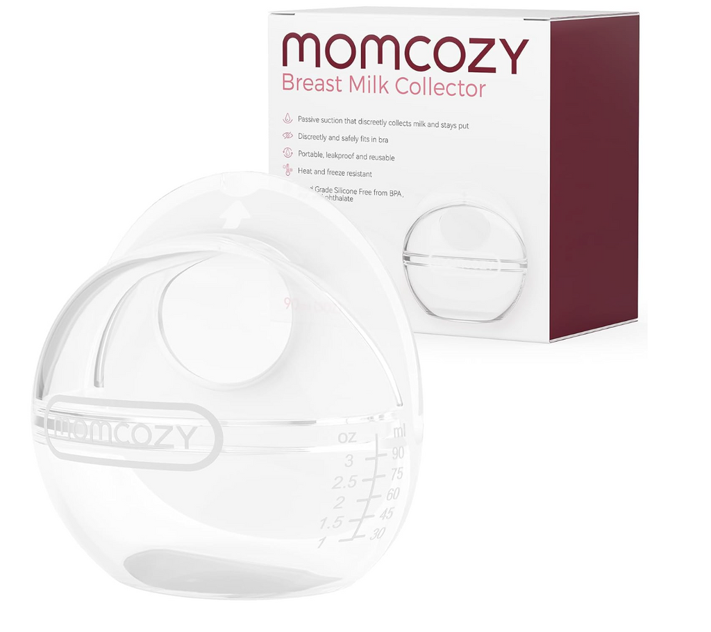 Momcozy Breast Milk Collector,(3oz/90ml, 1 Count)