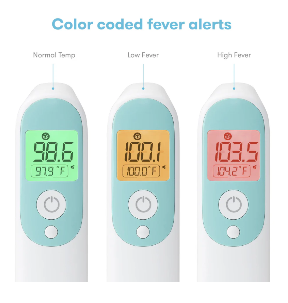 Frida Baby Thermometer 3-in-1 Ear, Forehead + Touchless
