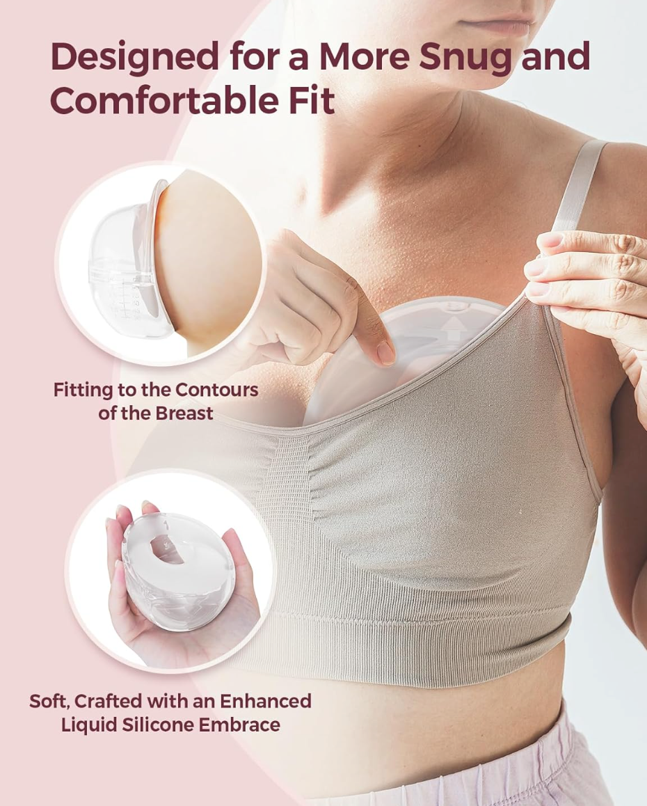 Momcozy Breast Milk Collector,(3oz/90ml, 1 Count)